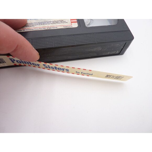 Pointer Sisters So excited VHS - Picture 6 of 6
